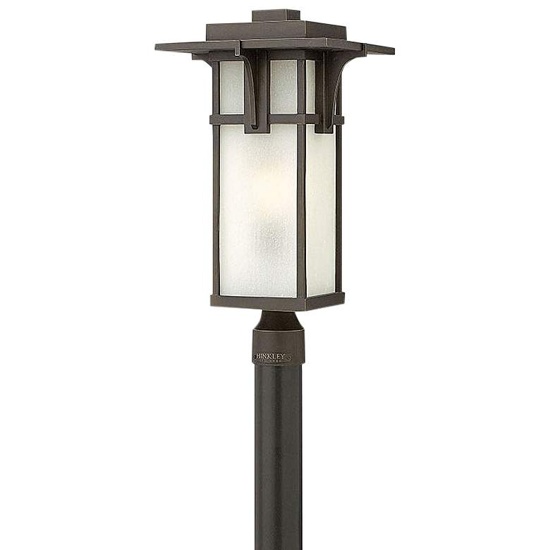 Image 5 Manhattan 21 1/2" High Oil-Rubbed Bronze Outdoor Post Light more views