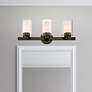 1_Manhattan 3 Light Black Chrome Bath Vanity