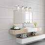 7_Manhattan 31 1/2" Wide Polished Chrome 4-Light Bath Light more views