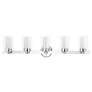 4_Manhattan 35 1/2" Wide Polished Chrome 5-Light Bath Light more views