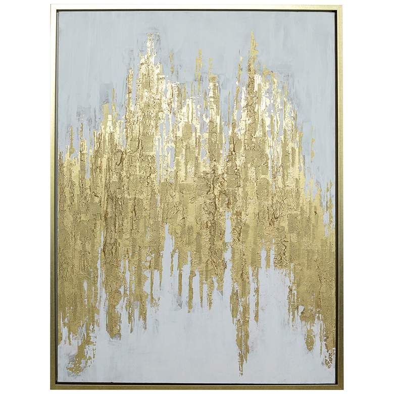 Image 1 Manhattan 42" High Rectangular Framed Canvas Wall Art