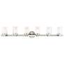 2_Manhattan 47 1/2" Wide Brushed Nickel 6-Light Bath Light
