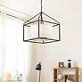 Thumbnail1 of Manhattan 5 Light Chandelier Matte Black