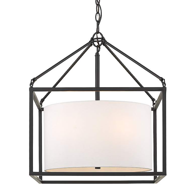 Image 4 Manhattan 5 Light Chandelier Matte Black more views