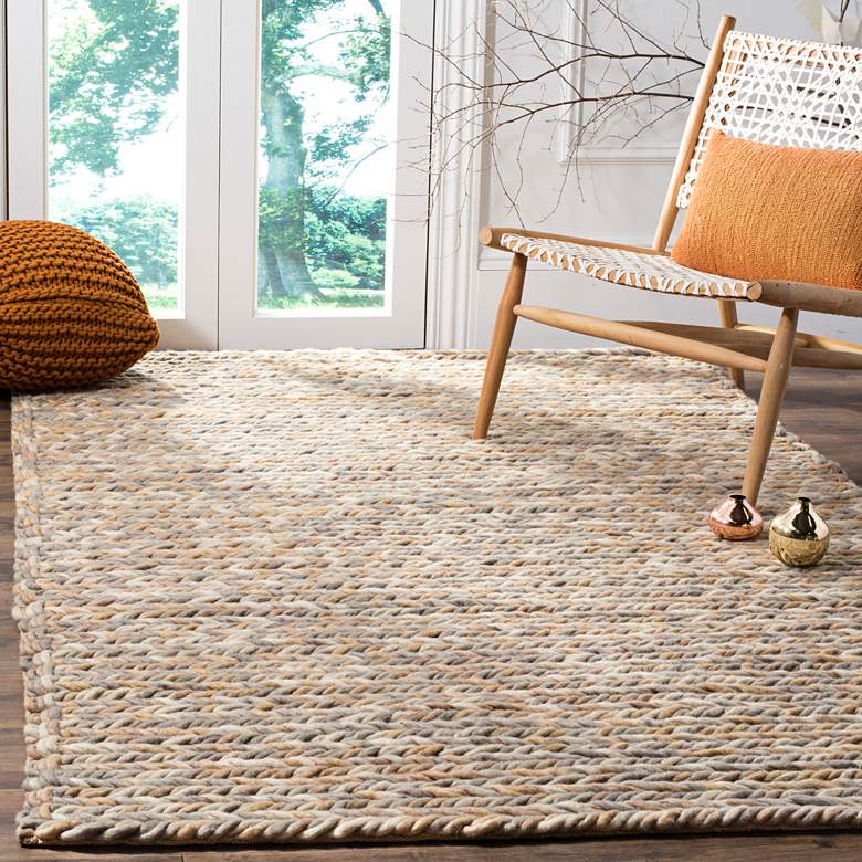Image 1 Manhattan Collection MAN422A 5&#39;x8&#39; Braided Area Rug