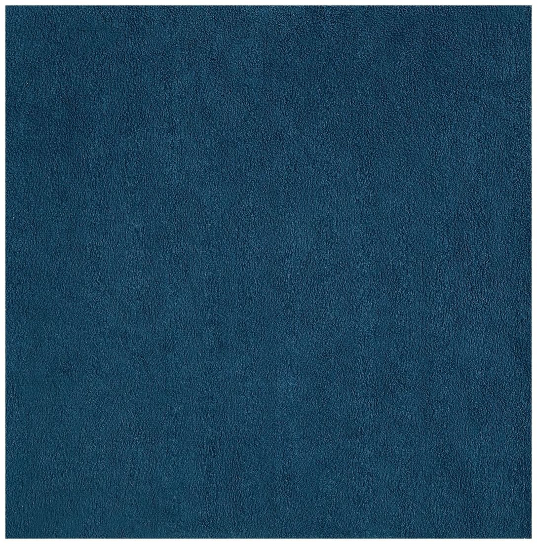 Manhattan Comfort Abigail Velvet Upholstered Bench in Blue
