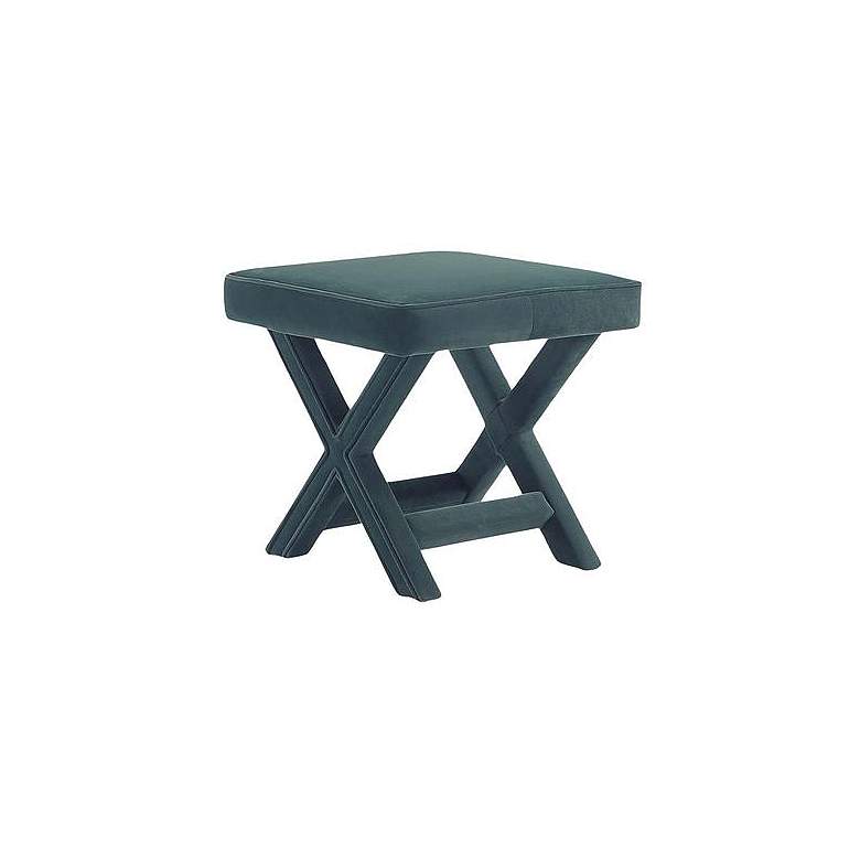 Image 1 Manhattan Comfort Abigail Velvet Upholstered Bench in Green