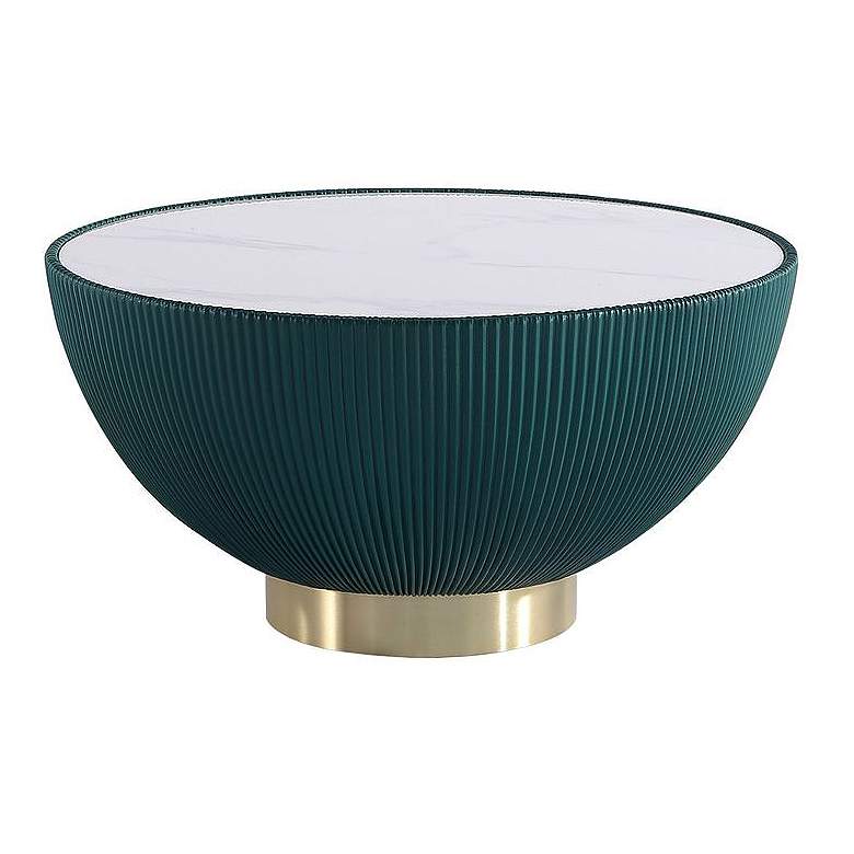 Image 1 Manhattan Comfort Anderson 28 1/4" Wide Modern Green Coffee Table