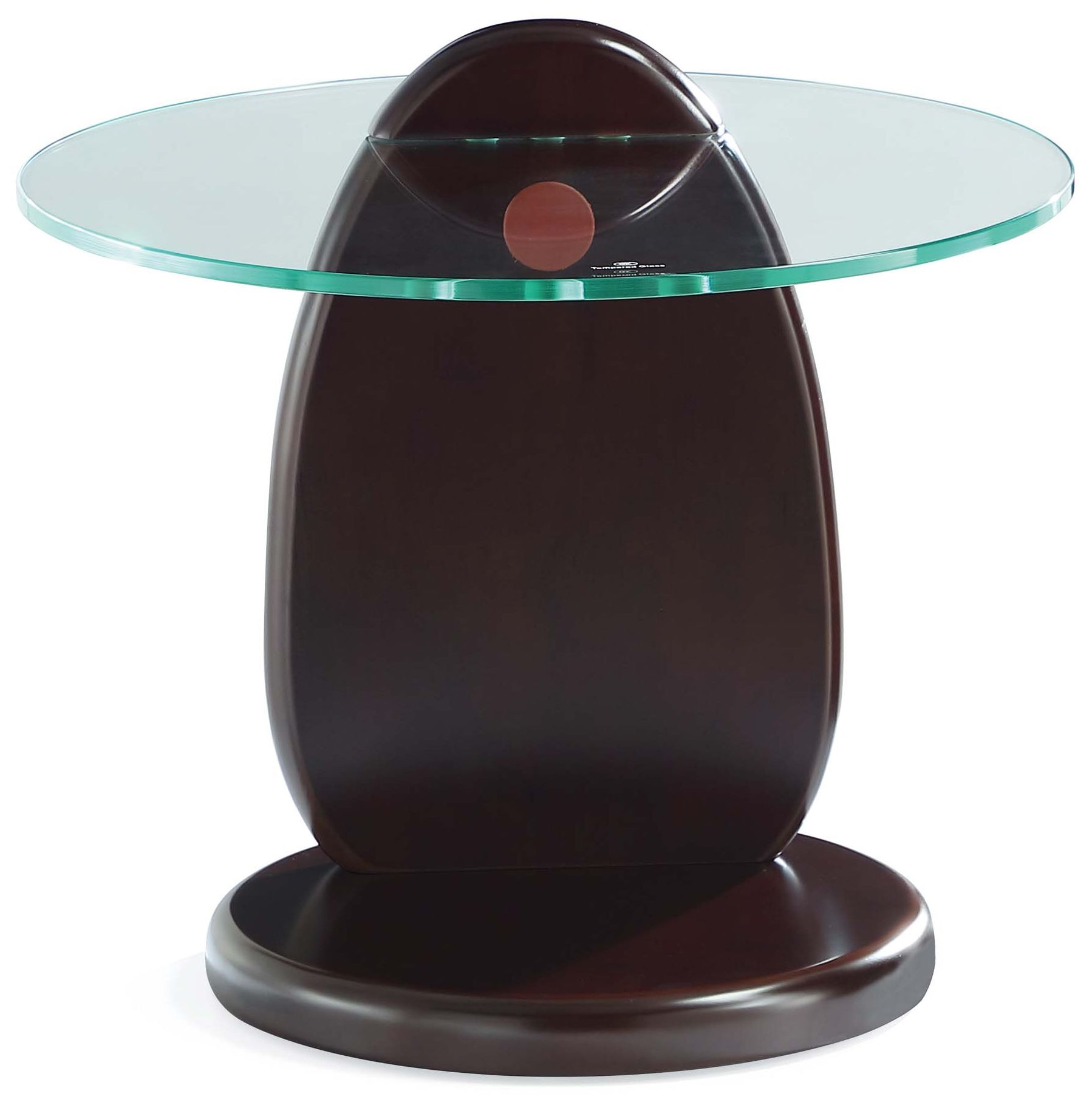 Image 6 Manhattan Comfort Artesia Modern End Table in Dark Walnut more views