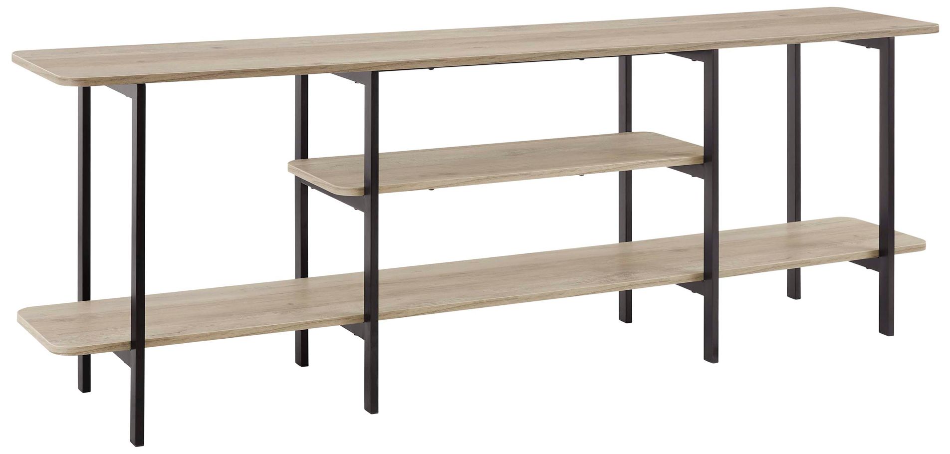 Image 7 Manhattan Comfort Celine 71" Gray Modern Sideboard Console Table more views