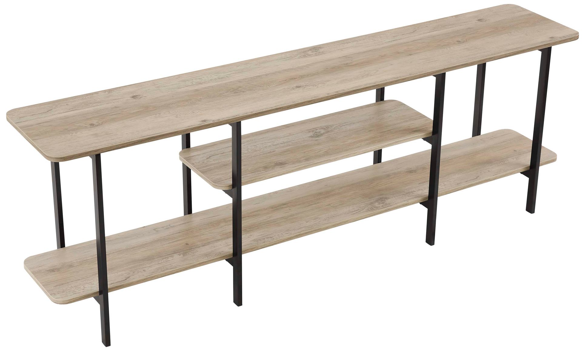 Manhattan Comfort Celine 71" Gray Modern Sideboard Console Table