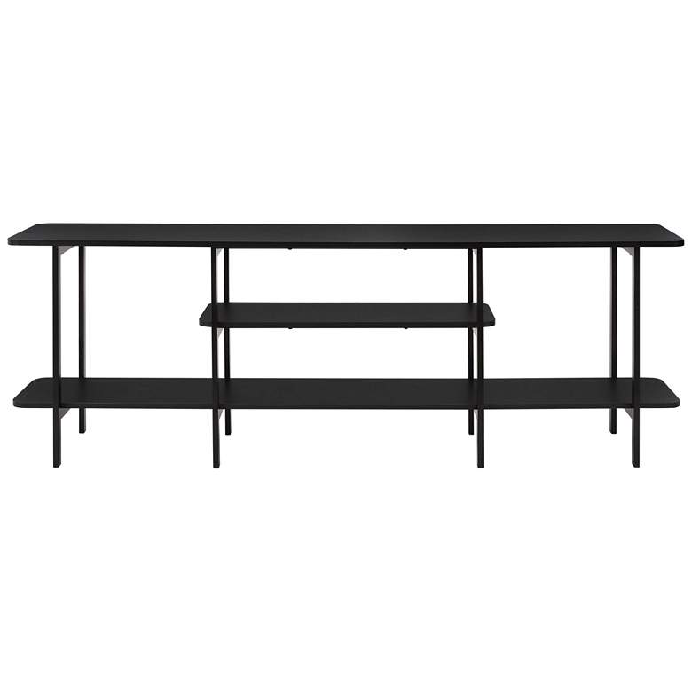 Image 1 Manhattan Comfort Celine 71" Wide Black Modern Sideboard Console Table