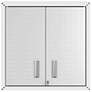 3_Manhattan Comfort Fortress 30" White Steel Garage Wall Cabinet more views