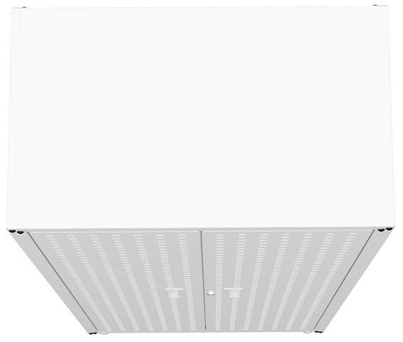 Manhattan Comfort Fortress 74 3/4" High White Steel Wall Cabinet