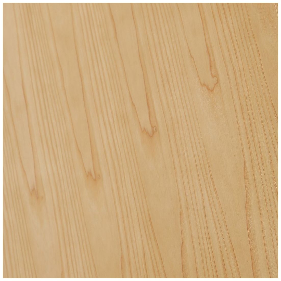 Manhattan Comfort Hathaway Modern 47.24 Wood Round Dining Table in Nature