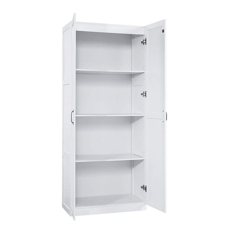 Image 4 Manhattan Comfort Hopkins Modern Storage Closet 3.0 in White more views