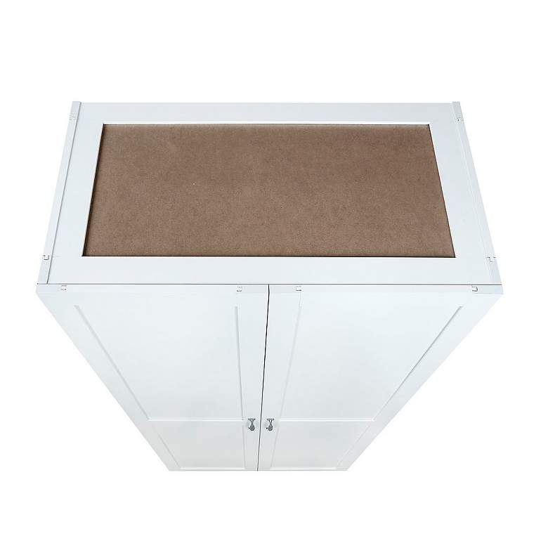 Image 7 Manhattan Comfort Hopkins Modern Storage Closet 3.0 in White more views