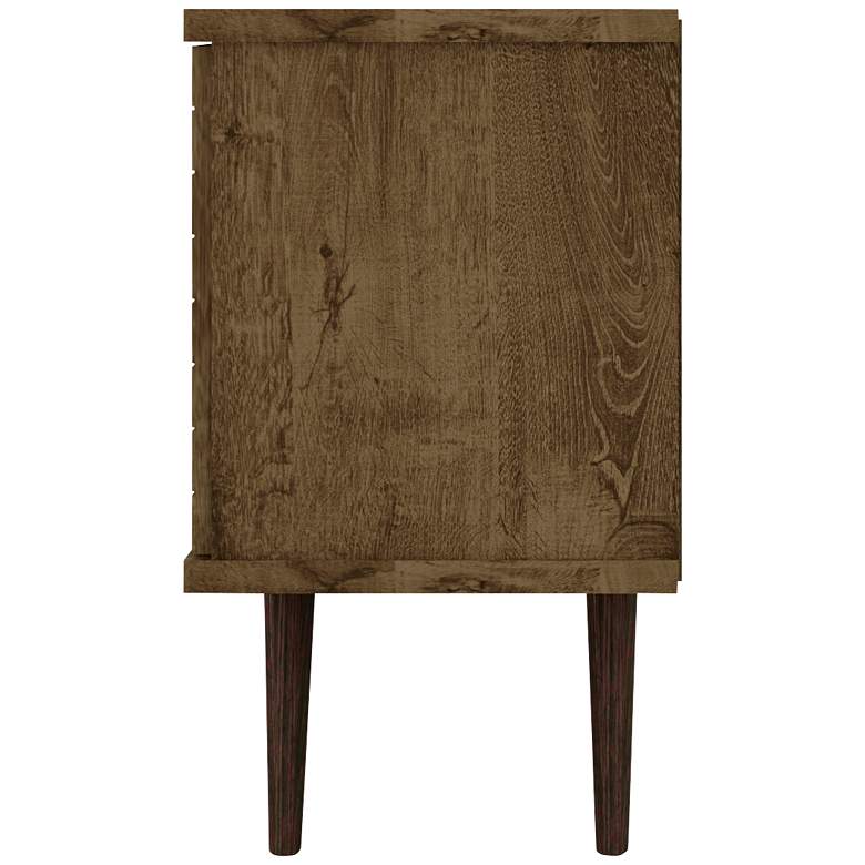 Image 4 Manhattan Comfort Liberty 53 1/4" Wide Rustic Wood Modern TV Stand more views