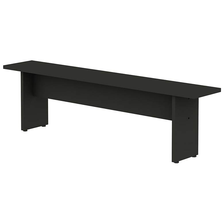 Image 1 Manhattan Comfort Nomad 67.91 Modern Dining Bench in Grey