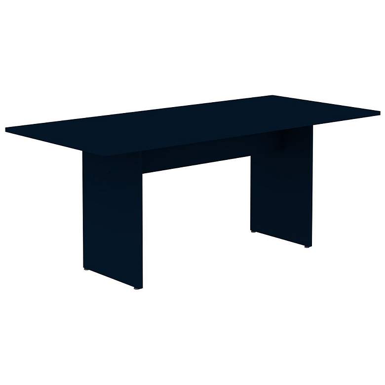 Image 1 Manhattan Comfort Nomad 67.91 Modern Dining Table in Tatiana Midnight Blue