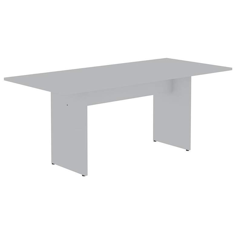 Image 1 Manhattan Comfort Nomad 67.91 Modern Dining Table in White