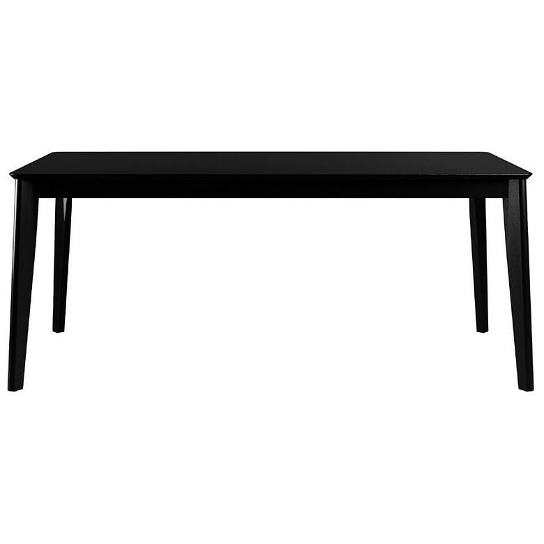 Image 1 Manhattan Comfort Tudor 70.86 Dining Table in Black