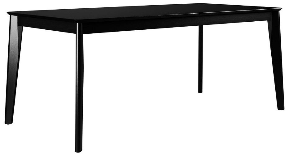 Image 6 Manhattan Comfort Tudor 70.86 Dining Table in Black more views