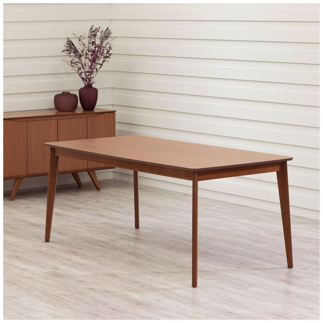 Image 2 Manhattan Comfort Tudor 70.86 Dining Table in Maple Cream more views