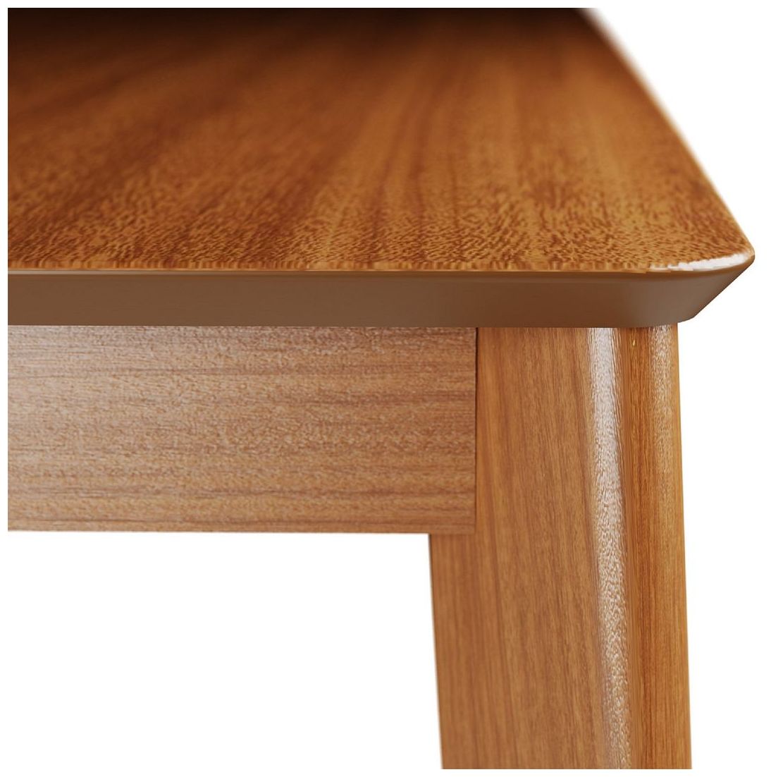 Image 4 Manhattan Comfort Tudor 70.86 Dining Table in Maple Cream more views