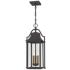Manning 24"H Western Bronze 3-Light Outdoor Hanging Light