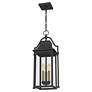 5_Manning 24"H Western Bronze 3-Light Outdoor Hanging Light more views