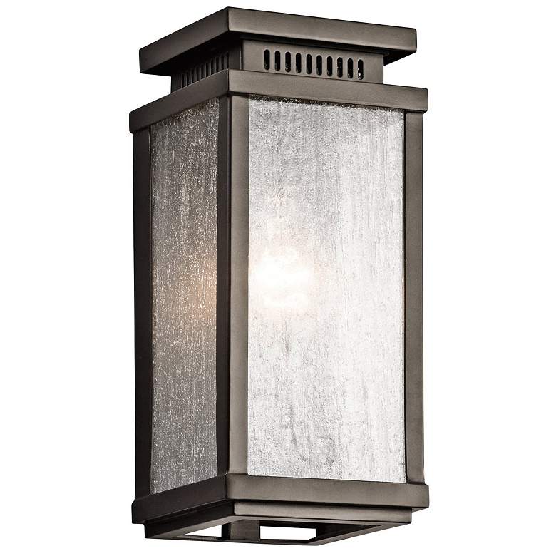 Image 1 Manningham 10.75-in H Olde Bronze Outdoor Wall Light