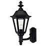1_Manor House 18" High Black Outdoor Wall Light