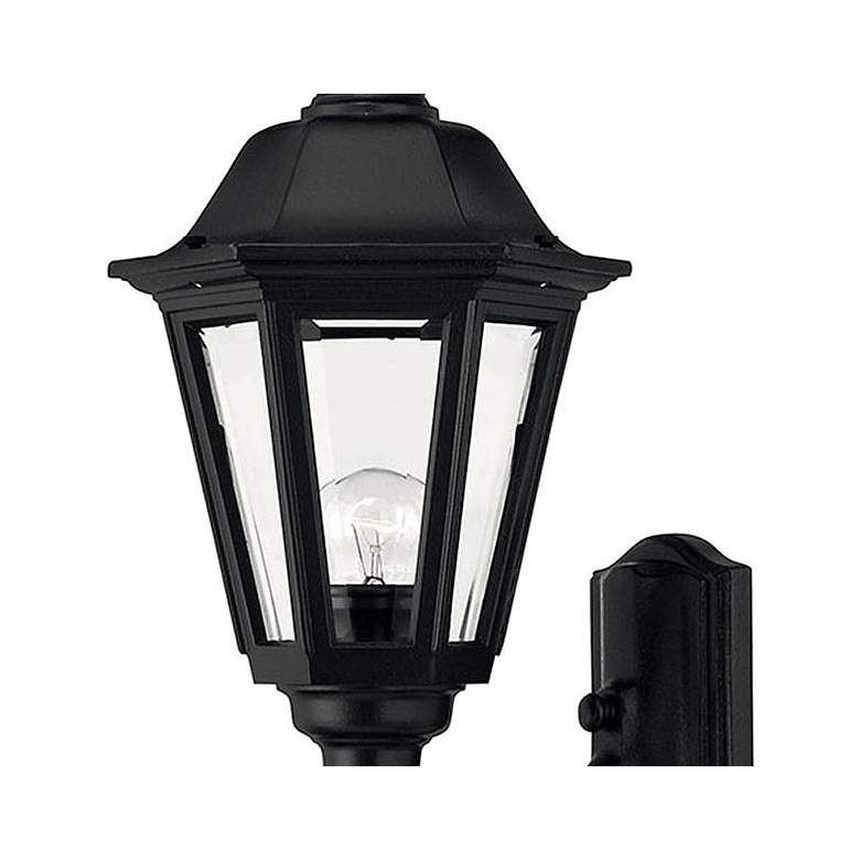 Image 2 Manor House 18" High Black Outdoor Wall Light more views