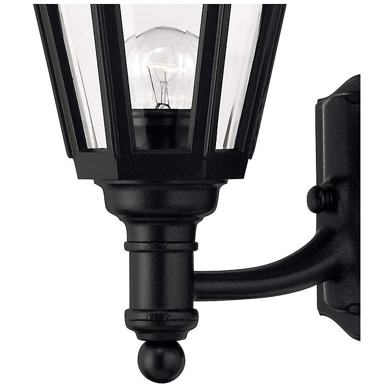 Image 3 Manor House 18" High Black Outdoor Wall Light more views