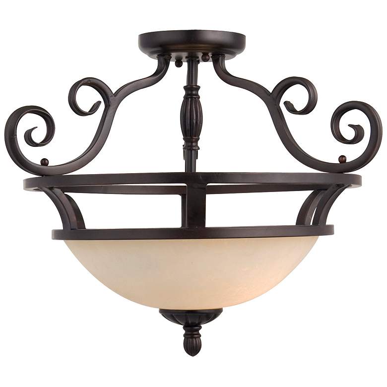 Image 1 Manor-Semi-Flush Mount
