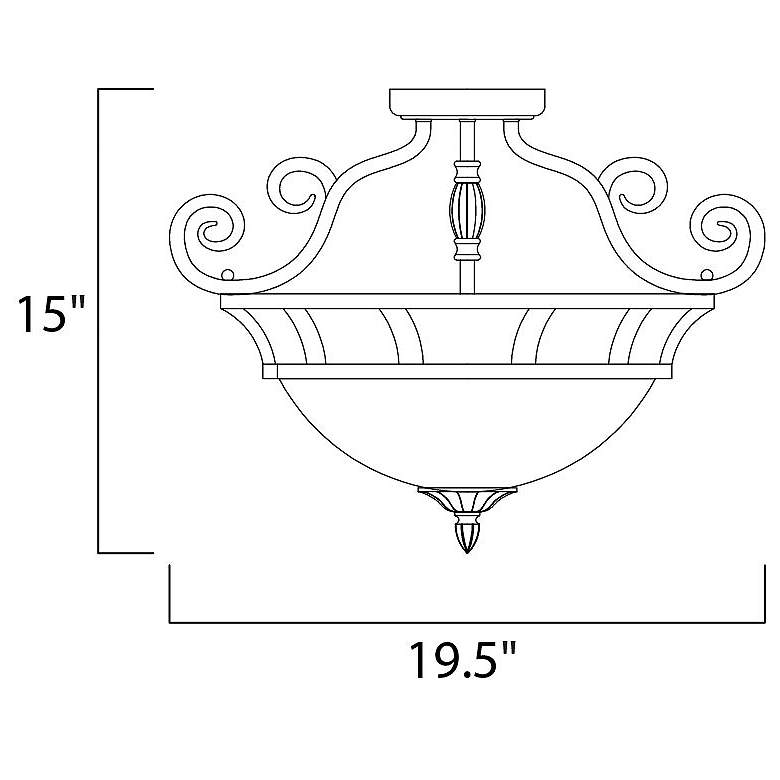 Image 3 Manor-Semi-Flush Mount more views