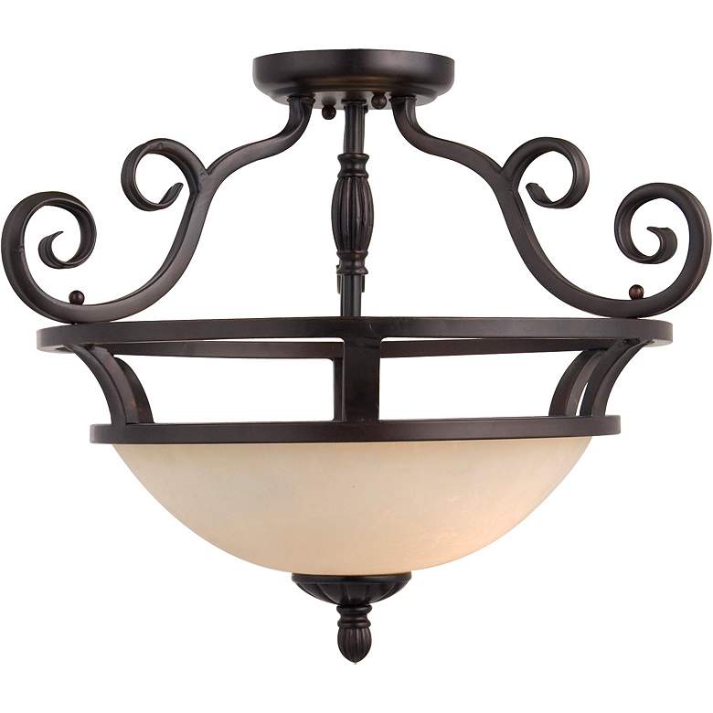 Image 4 Manor-Semi-Flush Mount more views