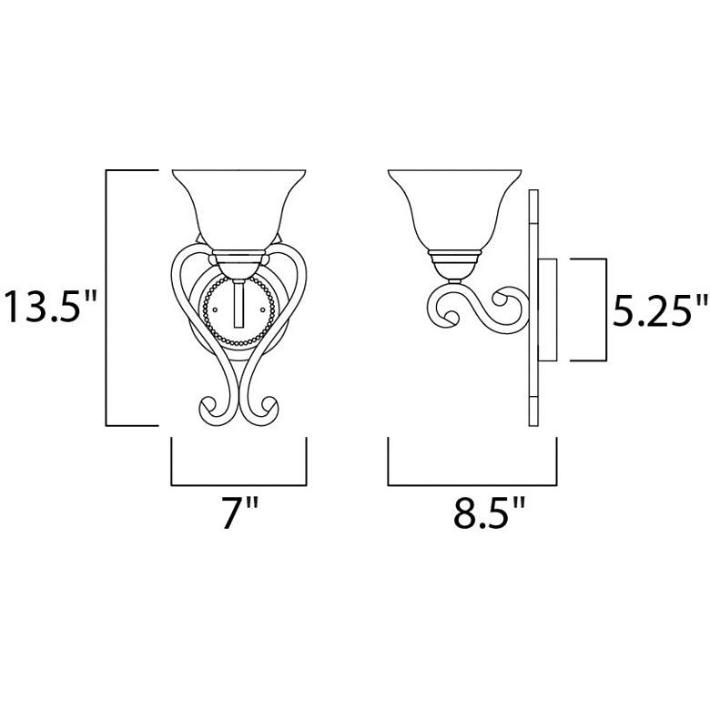 Image 3 Manor Wall Sconce more views
