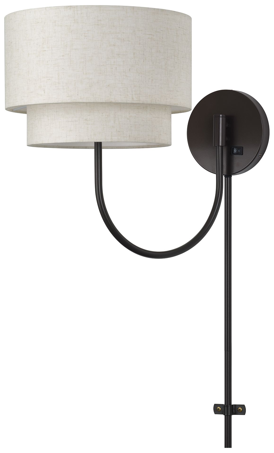 Image 3 Manorwood 1 Light English Bronze Swing Arm Wall Lamp more views