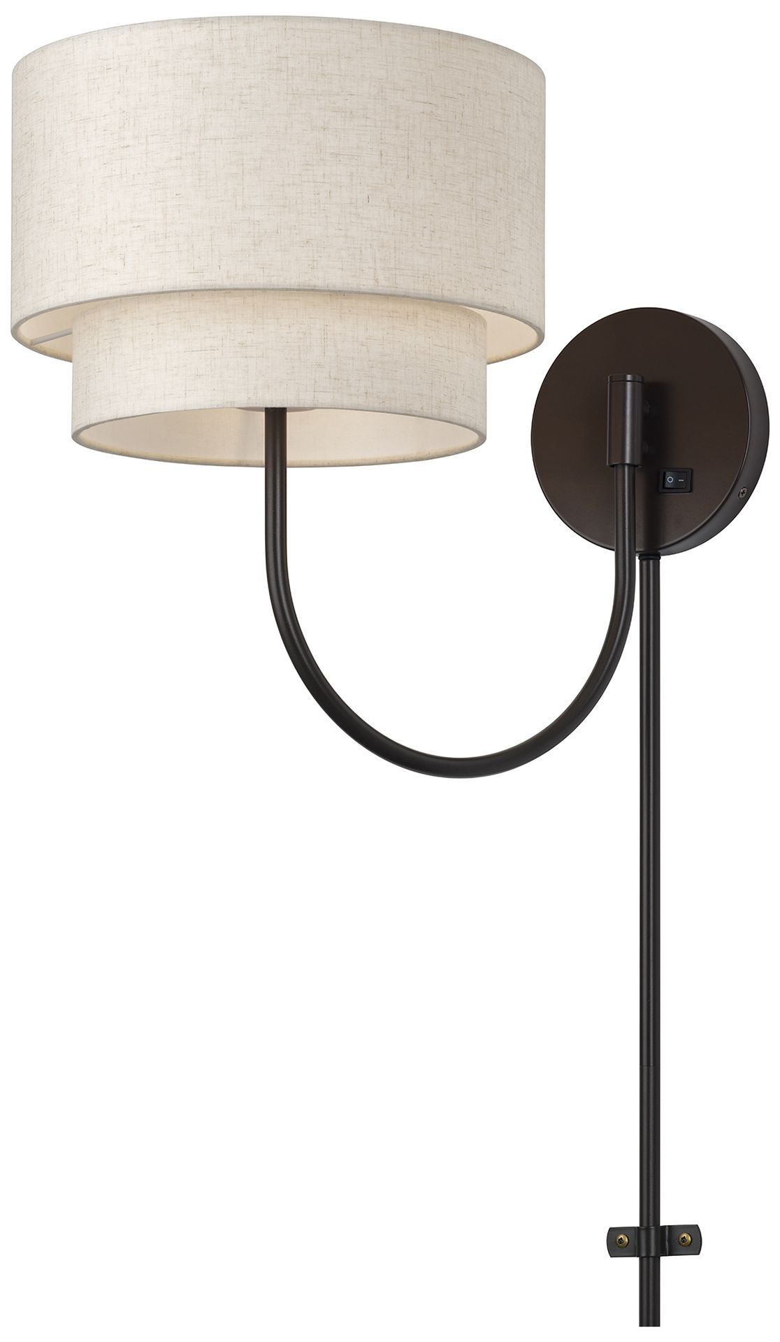 Image 4 Manorwood 1 Light English Bronze Swing Arm Wall Lamp more views