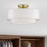 1_Manorwood 18" Wide Soft Gold Ceiling Light