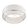 5_Manorwood 18" Wide Soft Gold Ceiling Light more views