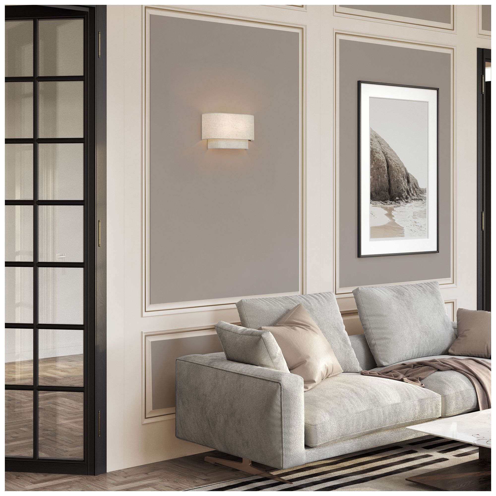 Manorwood 2 Light English Bronze ADA Sconce