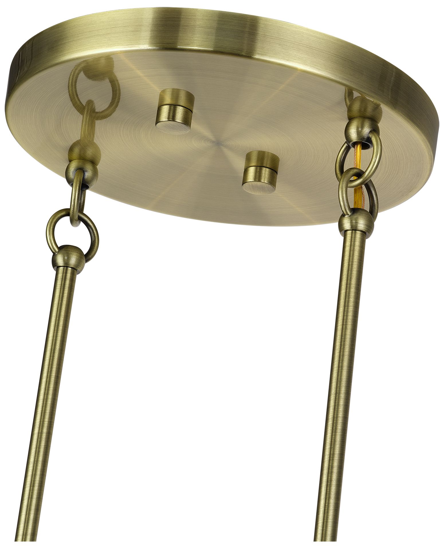 Manorwood 3 Light Antique Brass Extra Large Linear Chandelier