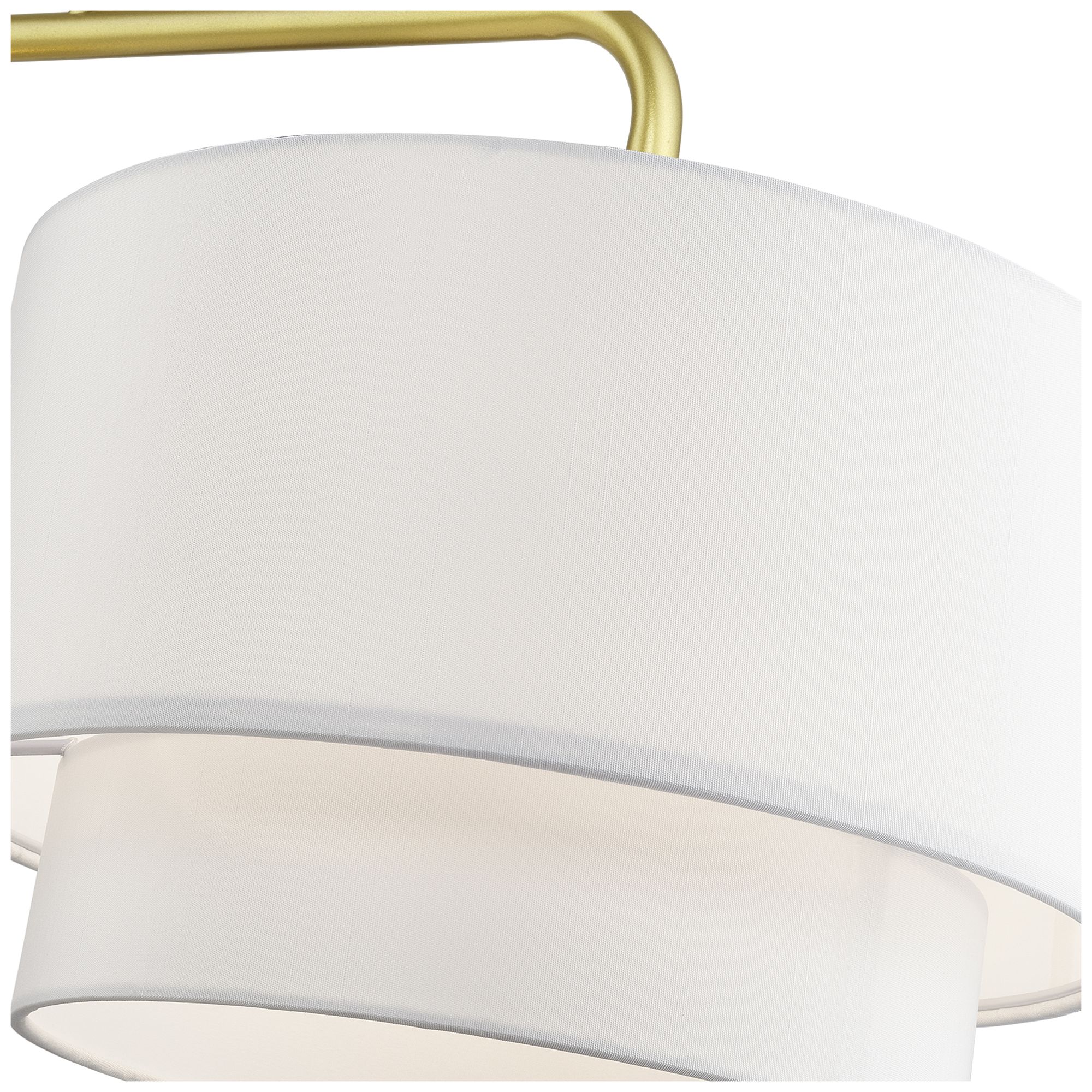 Image 4 Manorwood 3 Light Soft Gold Extra Large Linear Chandelier more views