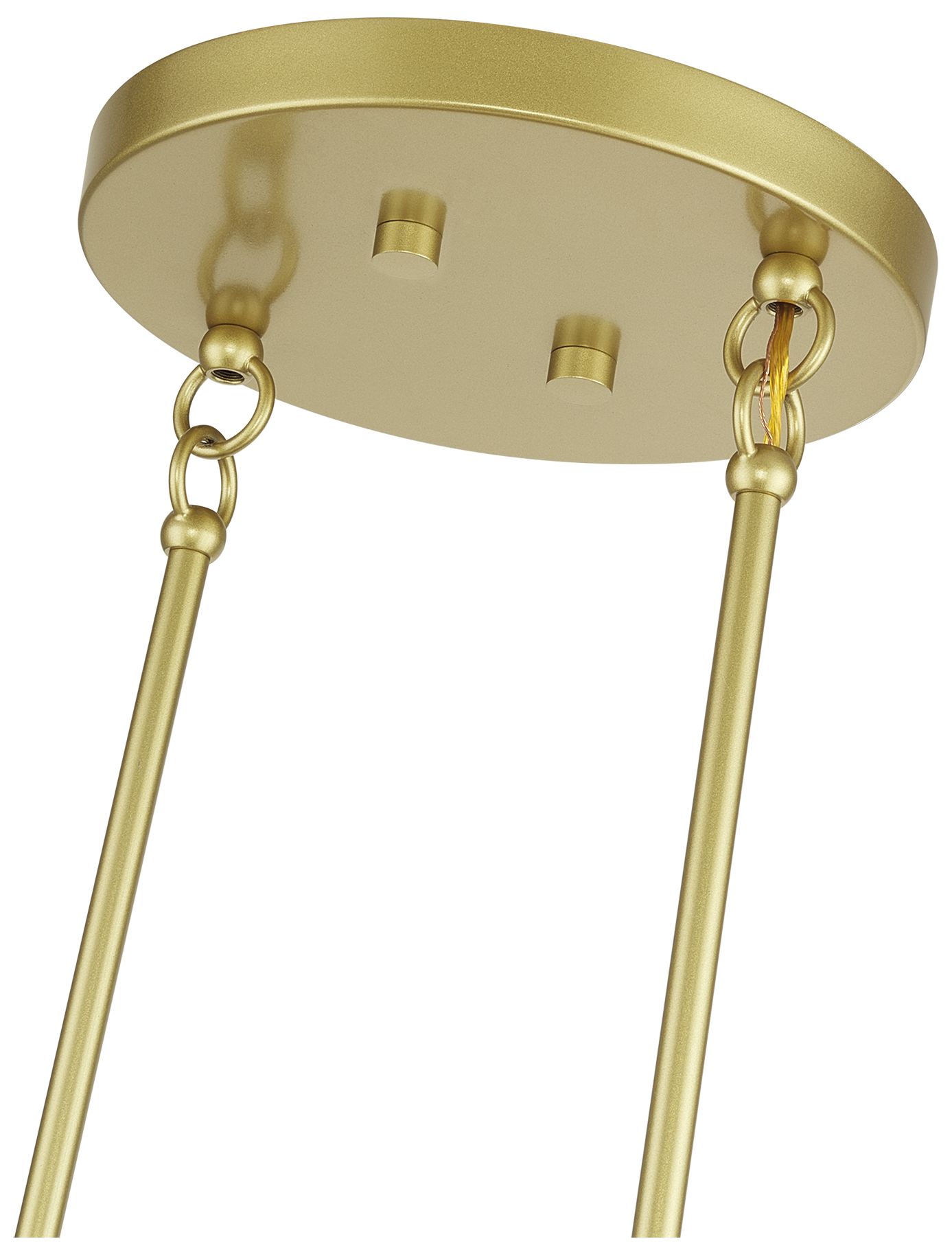 Image 6 Manorwood 3 Light Soft Gold Extra Large Linear Chandelier more views