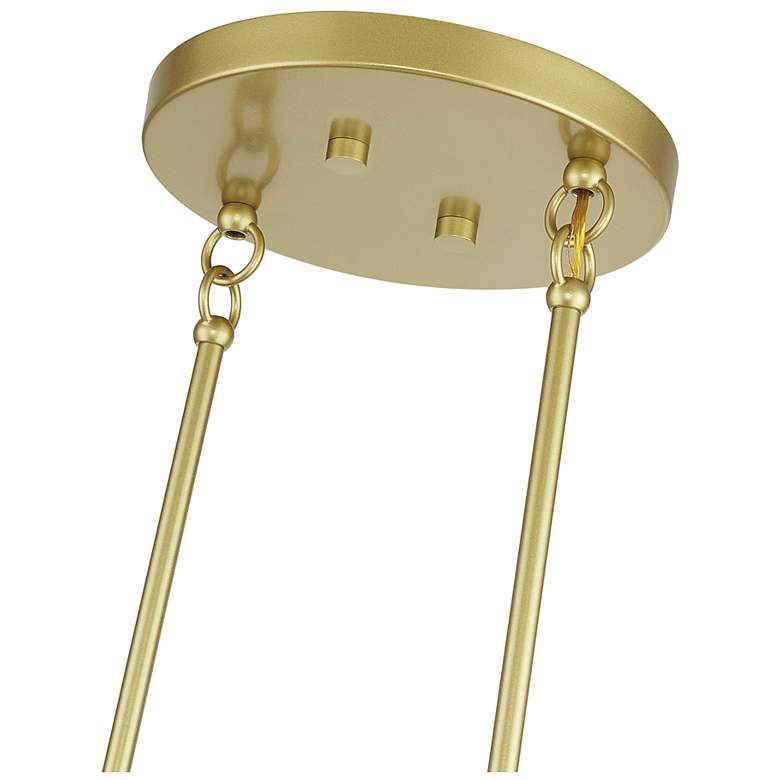 Image 6 Manorwood 3 Light Soft Gold Extra Large Linear Chandelier more views
