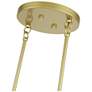 6_Manorwood 3 Light Soft Gold Extra Large Linear Chandelier more views