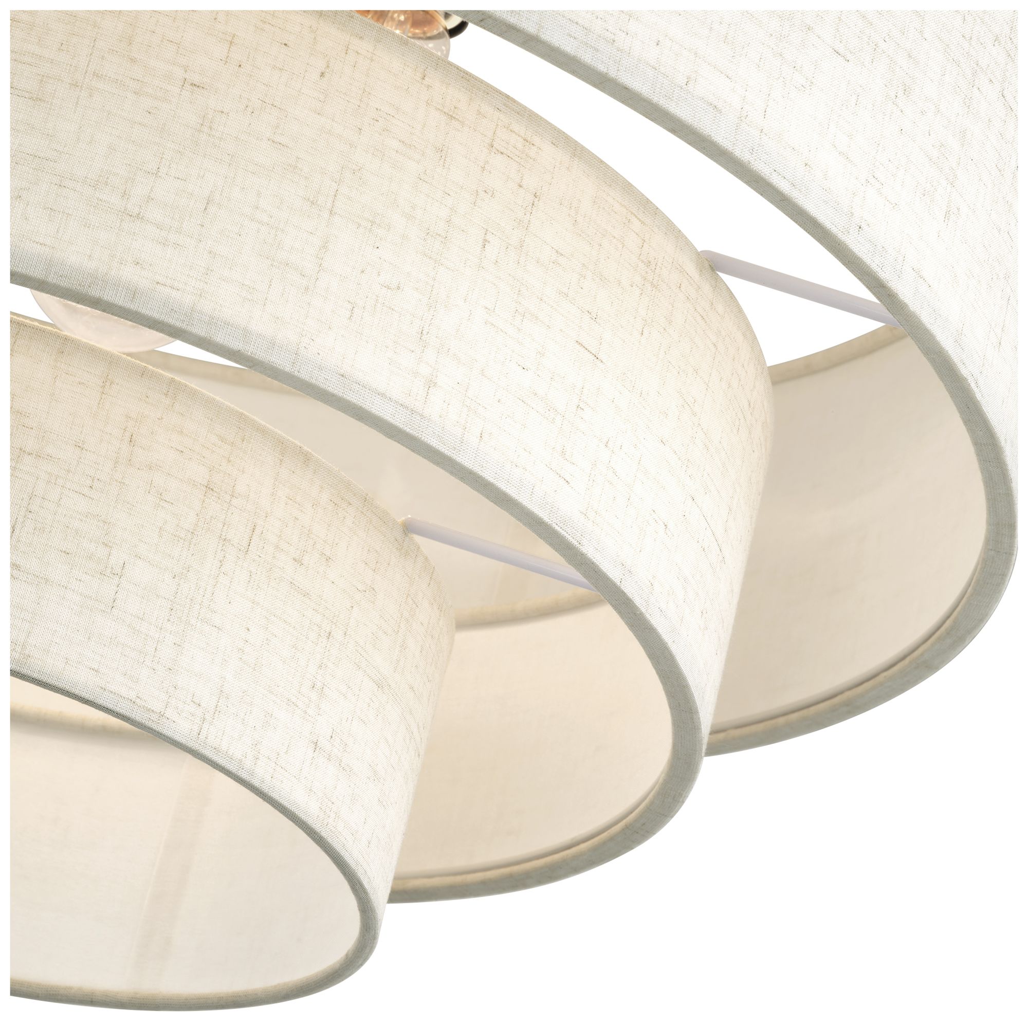 Image 7 Manorwood 4 Light English Bronze Extra Large Semi-Flush more views